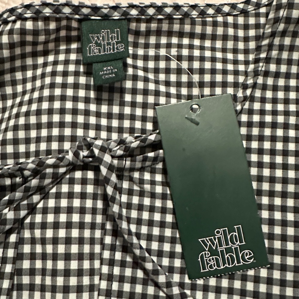 Tie Front by Ruffle Vest - Picture 4 of 6